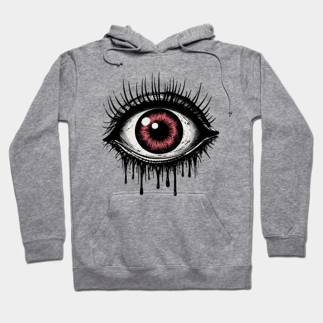 THE EYE HORROR Hoodie by Evgmerk